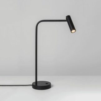 Lampa stołowa Enna - czarna, LED