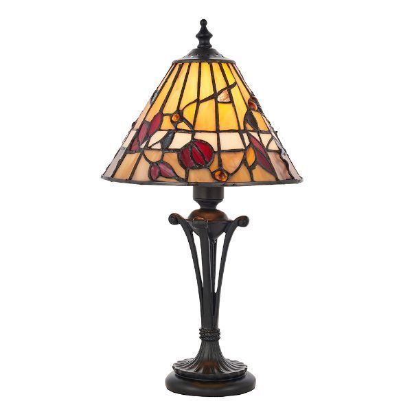 Biurkowa lampa w stylu Tiffany