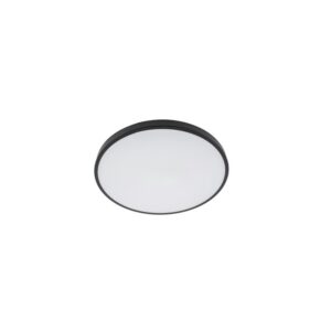 Czarny plafon Agnes Round PRO S 38,5cm - LED, 4000K, IP44