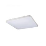 Duży biały plafon kwadratowy Agnes Square LED PRO L 63cm - IP44, 4000K