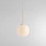 Elegancka lampa wisząca z mosiądzu Bosso 30
