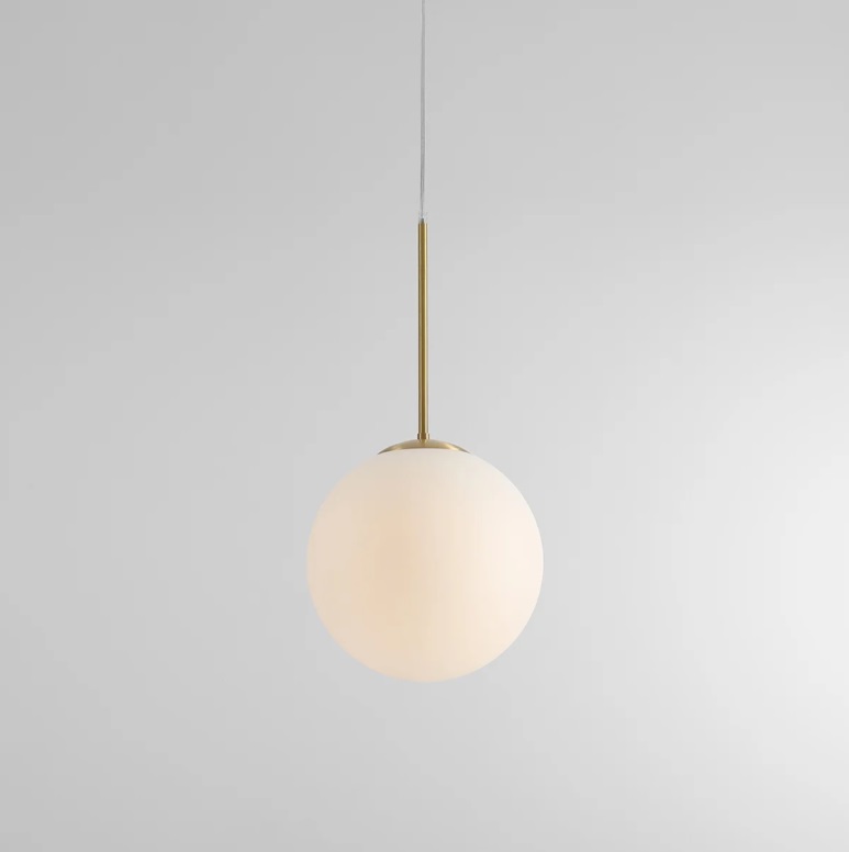 Elegancka lampa wisząca z mosiądzu Bosso 30