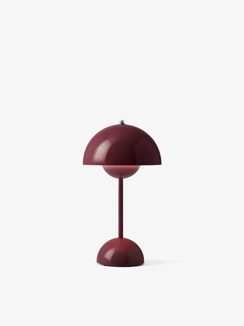 Przenośna lampa stołowa Flowerpot VP9 - Dark Plum