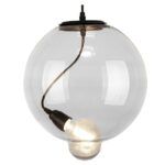 OUTLET Transparentna lampa Glass bubble - szklana kula