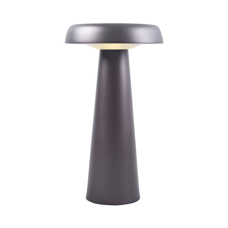 Lampa stołowa nowoczesna w kolorze antracytu