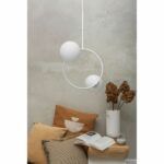 Lampa wisząca do salonu w stylu boho