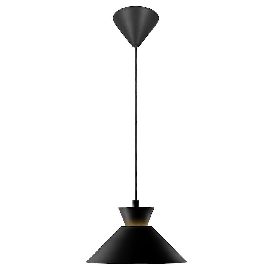 Elegancka lampa wisząca w kolorze czarnym