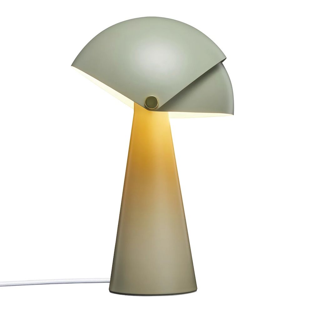 Lampa stołowa z dekoracyjnym kloszem nowoczesnym
