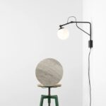 Czarny kinkiet Soho Short Glass - do salonu
