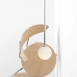 Lampa sufitowa kula Pinne - chrom