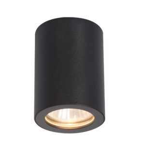 Nowoczesna lampa sufitowa Faro - IP65, czarna