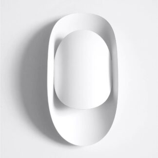 Biały elegancki kinkiet dekoracyjny