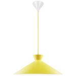 Dial - żółta lampa do nowoczesnego salonu