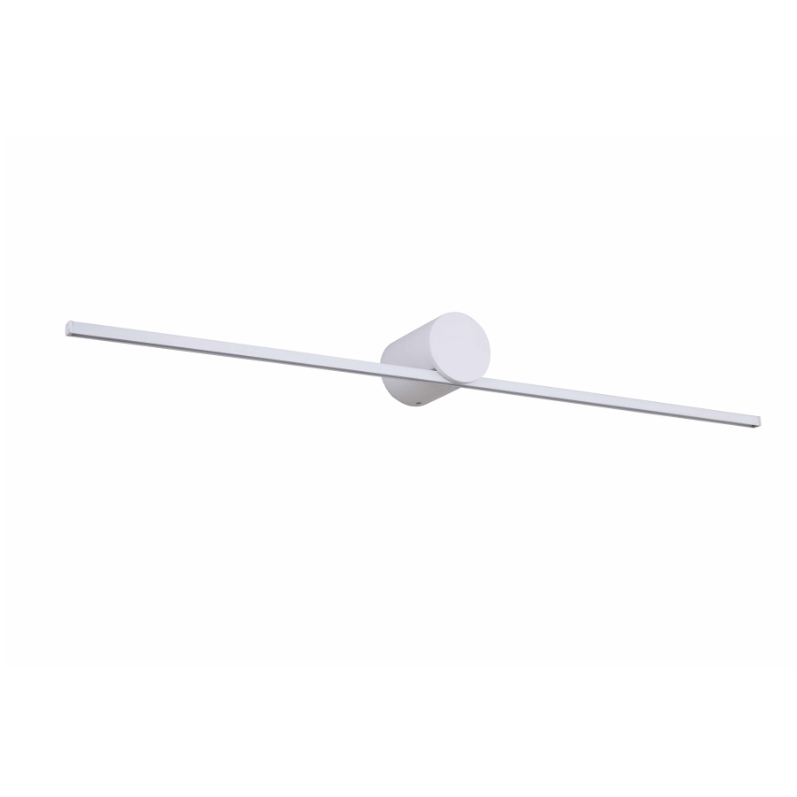 Biały kinkiet Modern Slim L - LED