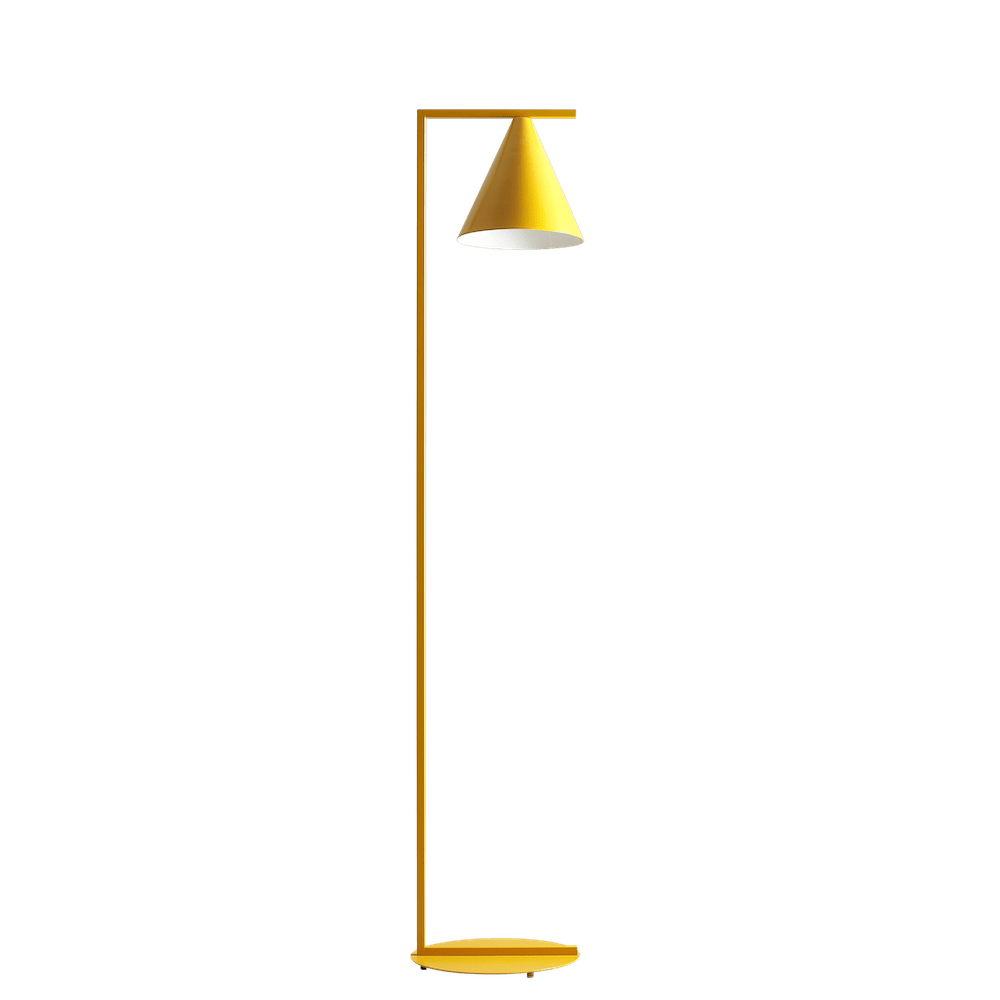 Lampa podłogowa Form - musztardowa, z limitowanej kolekcji Artera Colours