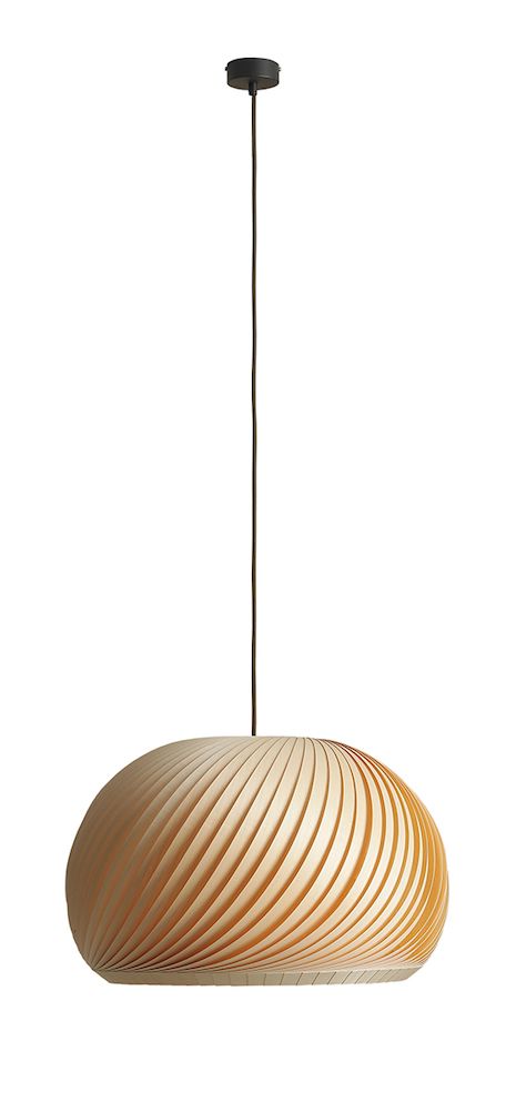 Lampa wisząca Nature Light XL - duży abażur, wzór rozety