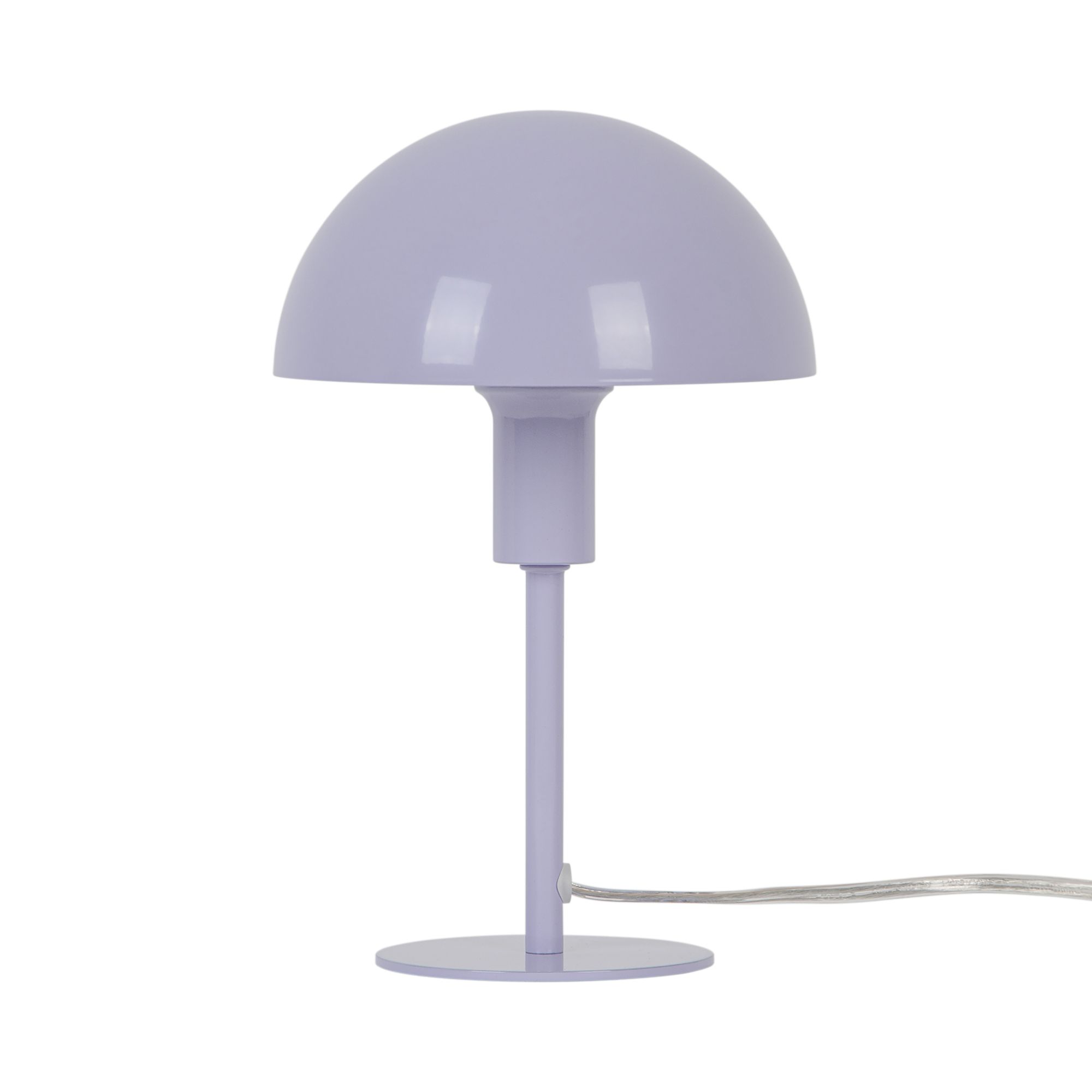 Nowoczesna lampa biurkowa Ellen Mini - fioletowa