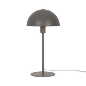 Lampka stołowa Ellen - nowoczesna, brązowa