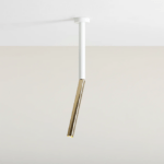 Wąska lampa sufitowa - Stick S - cienka tuba