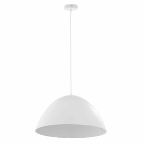 Duża biała lampa wisząca 50 cm - Faro New White