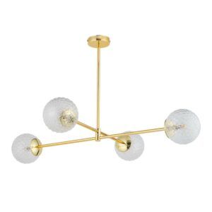 Lampa sufitowa Cadix Gold M - złota podstawa