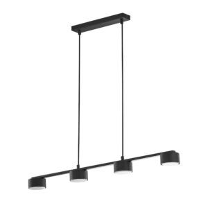 Lampa wisząca Dallas 4 Black