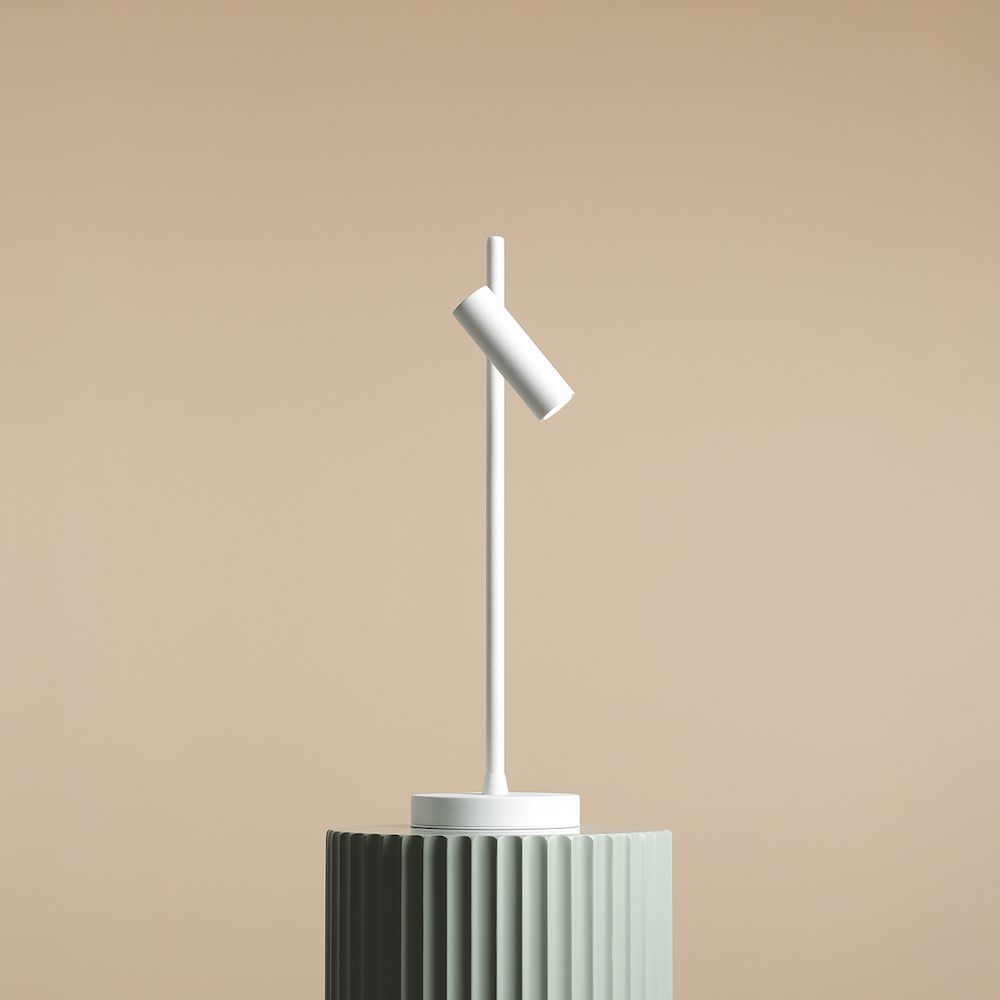 Lampa biurkowa TREVO - biała nowoczesna LED