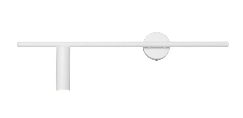 Biały nowoczesny kinkiet TREVO - LED