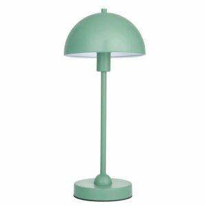 Nowoczesna lampa stołowa Saroma - zielona