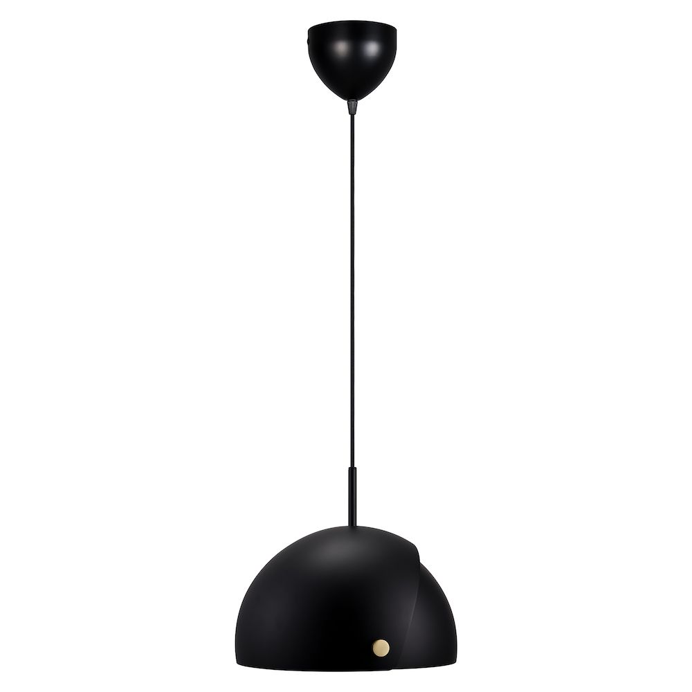 Lampa wisząca nowoczesna w kolorze czarnym