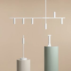 Lampa wisząca sufitowa TREVO 6 - biała