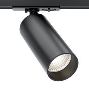 Reflektor sufitowy Focus LED - czarny, system szynowy