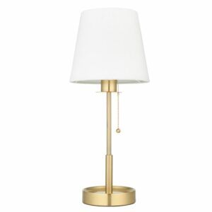 Lampa stołowa do salonu Grandeur - złota