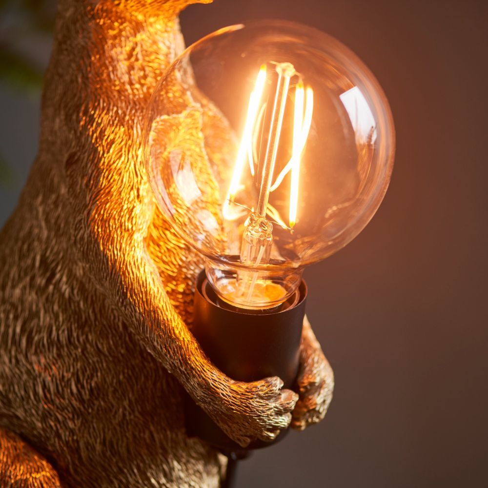 kangur lampa nocna na dekoracyjną żarówkę