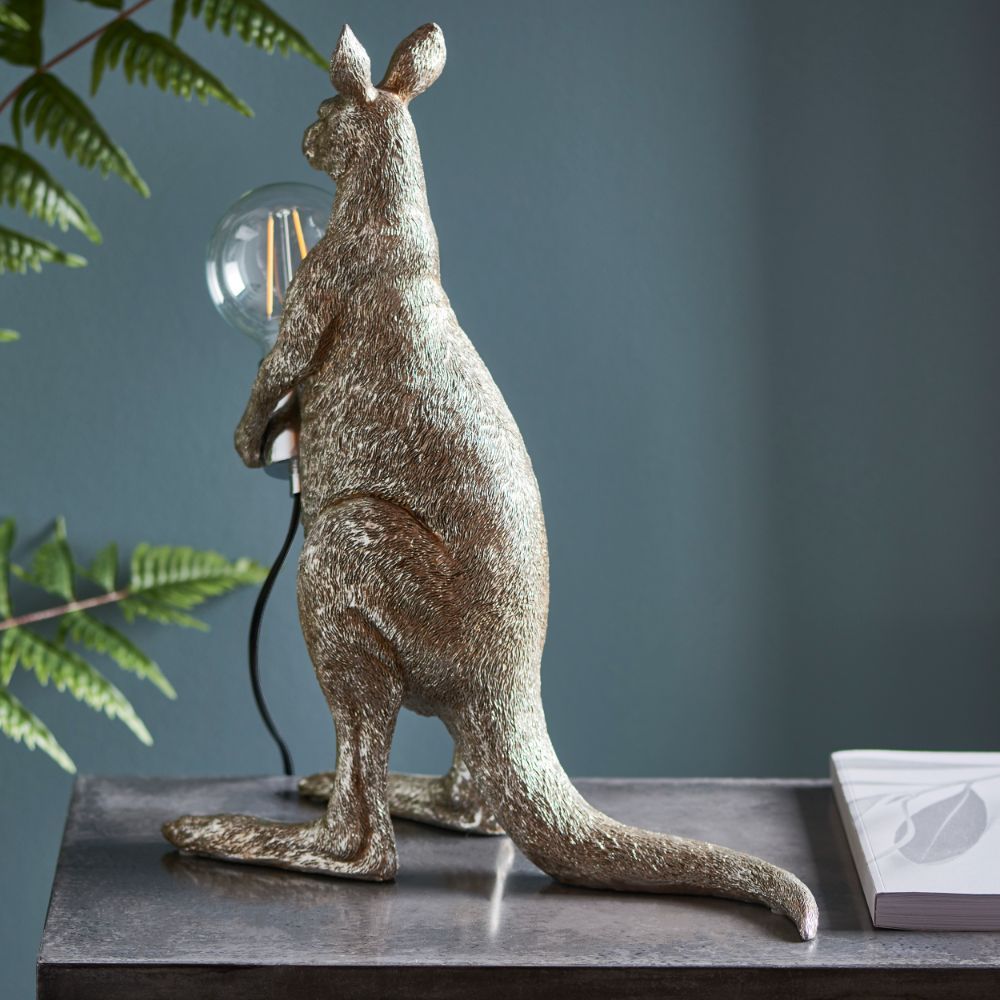 lampka stołowa do salonu kształt kangur