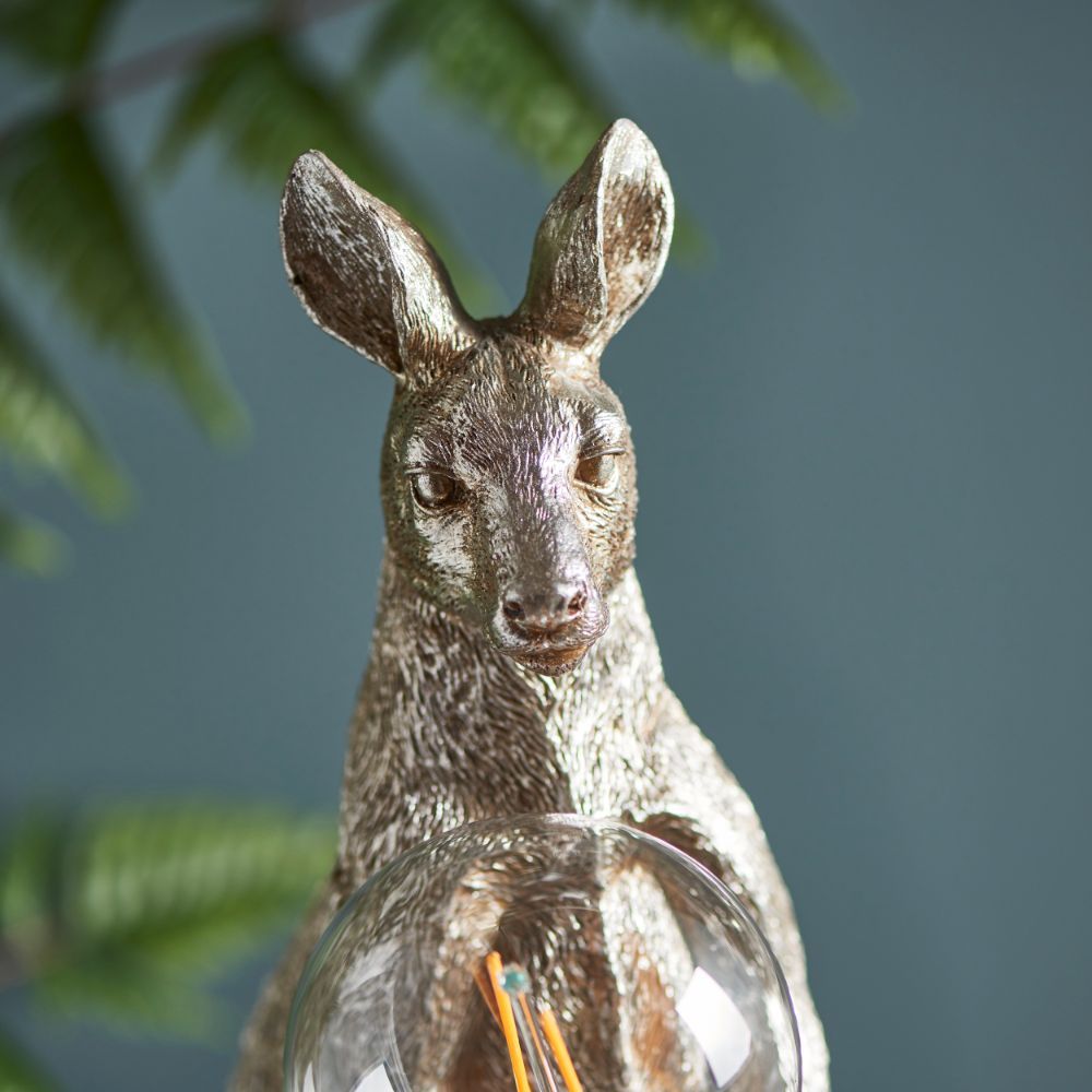 kangur srebrna lampka nocna