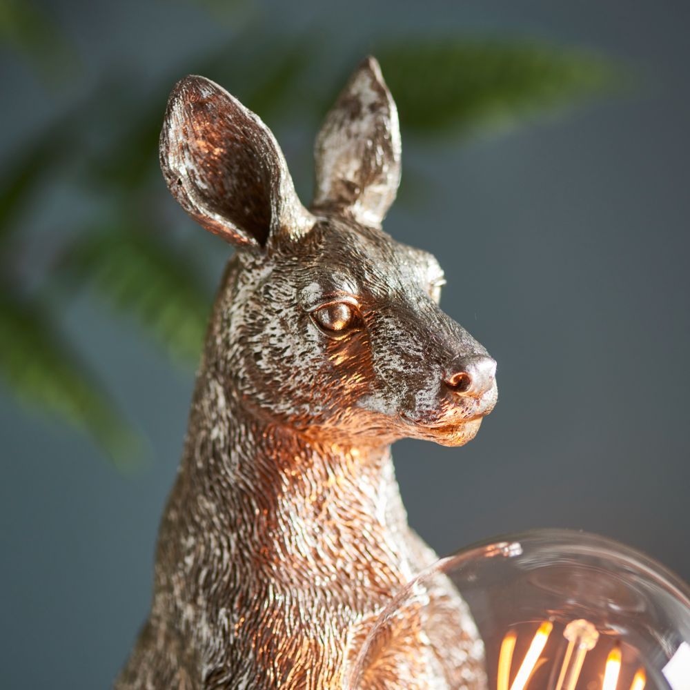 nowoczesna lampka nocna kangur