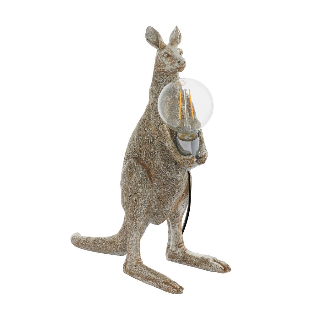 lampka stołowa w kształcie kangura