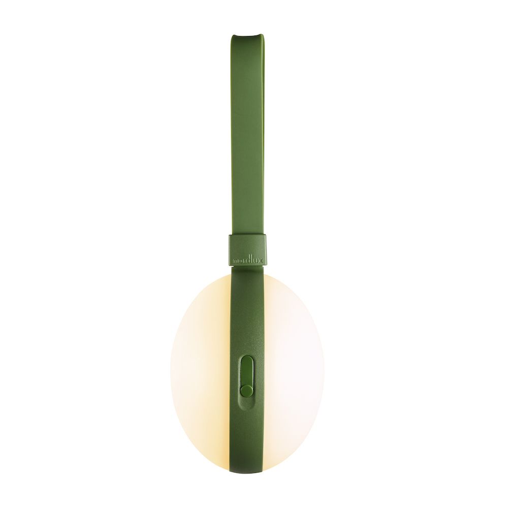 Lampa mobilna w kolorze zielonym