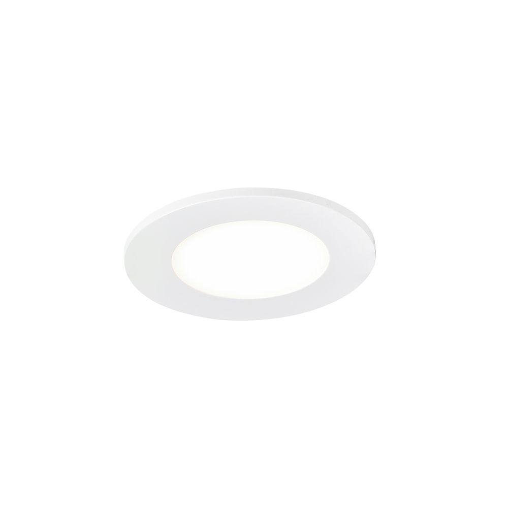 Okrągła biała oprawa LED