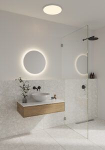 Lustro łazienkowe Dovina 60 - podświetlenie LED