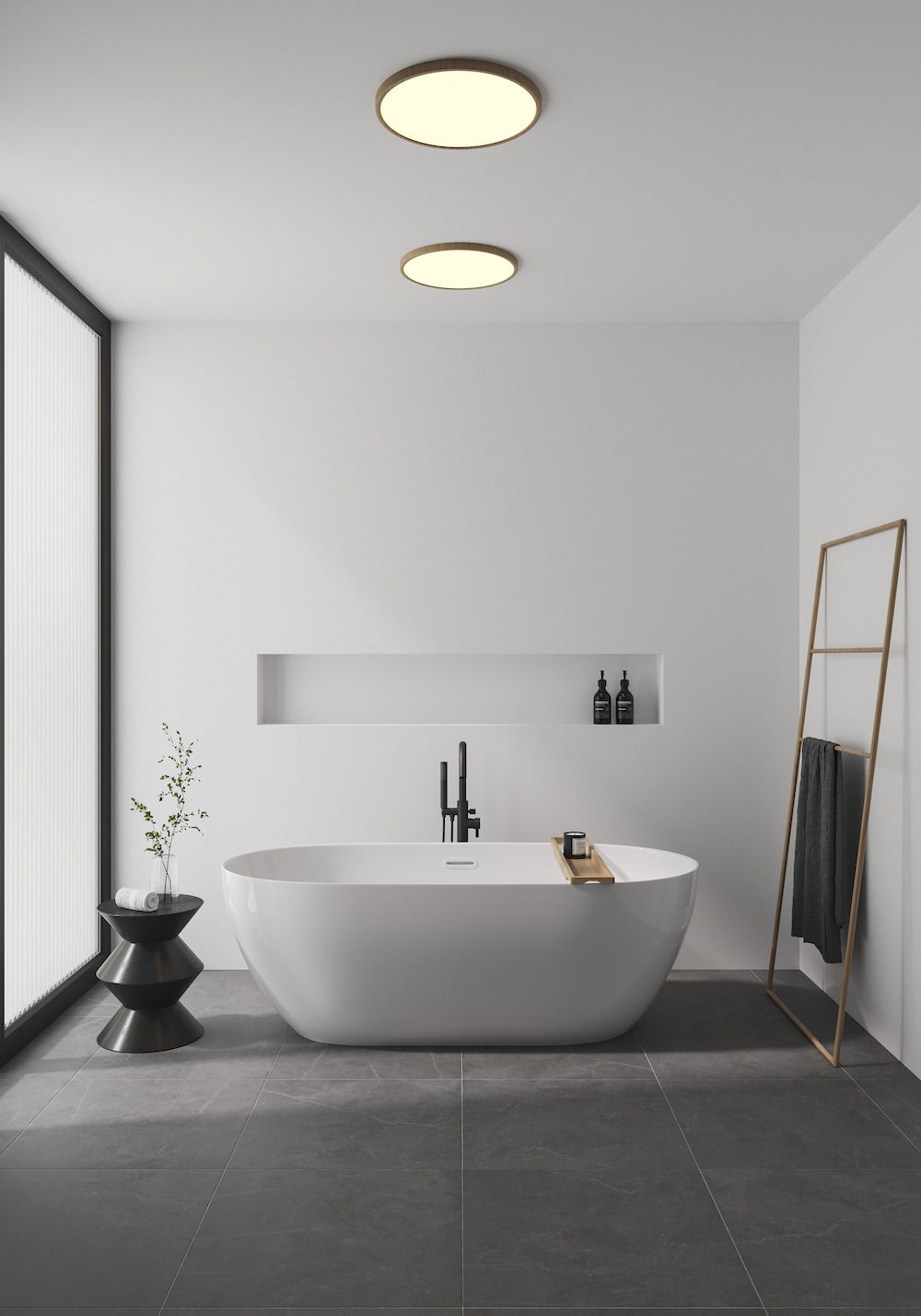 M Oja - nowoczesne plafony LED do łazienki nad wanne