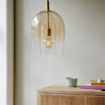 PROMO! Lampa wisząca Uma 30 - Nordlux, bursztynowy klosz