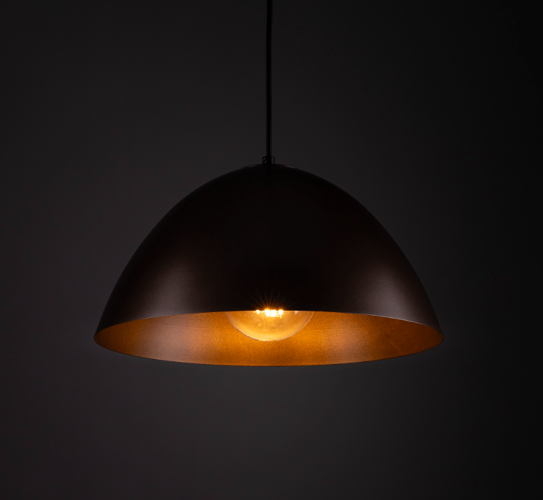Ciemnobrązowa lampa sufitowa Faro - 33 cm