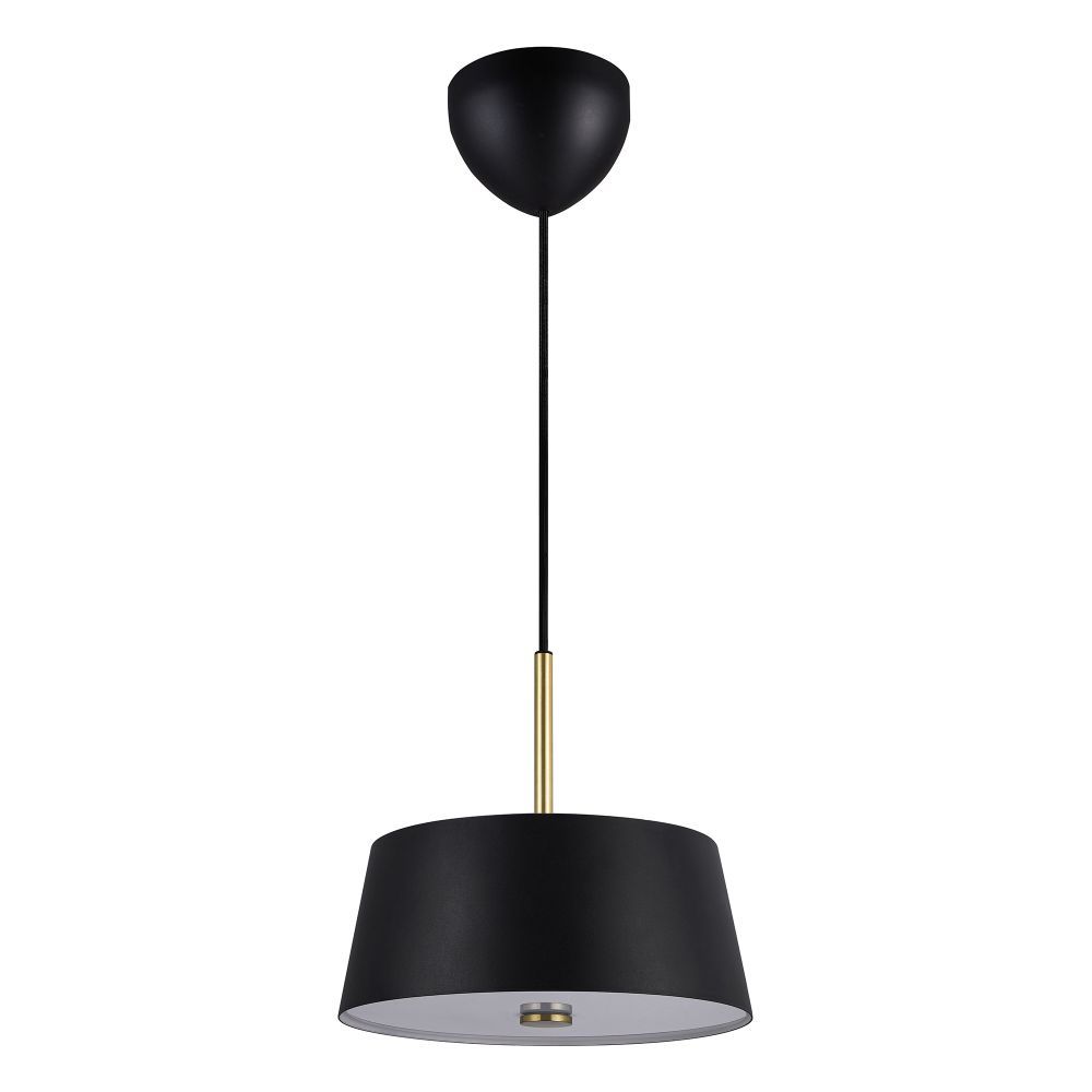 Elegancka lampa wisząca Clasi 30 - czarny klosz
