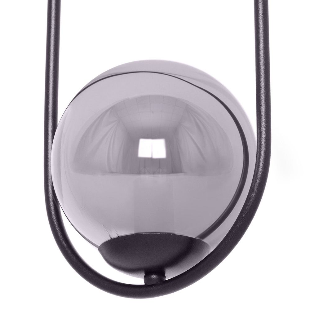 K-5111_Davos - dymiona kula szklana - lampa wiszaca