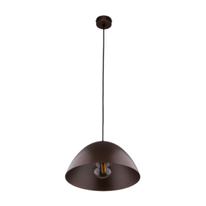 Ciemnobrązowa lampa wisząca Faro - 33 cm