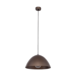 Lampa wisząca Faro w kolorze ciemnobrązowym - 33 cm
