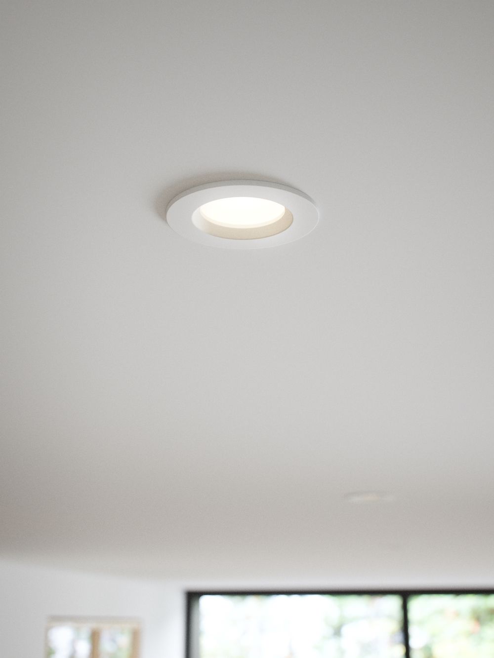 M Tiaki - nowoczesne oczko LED - białe