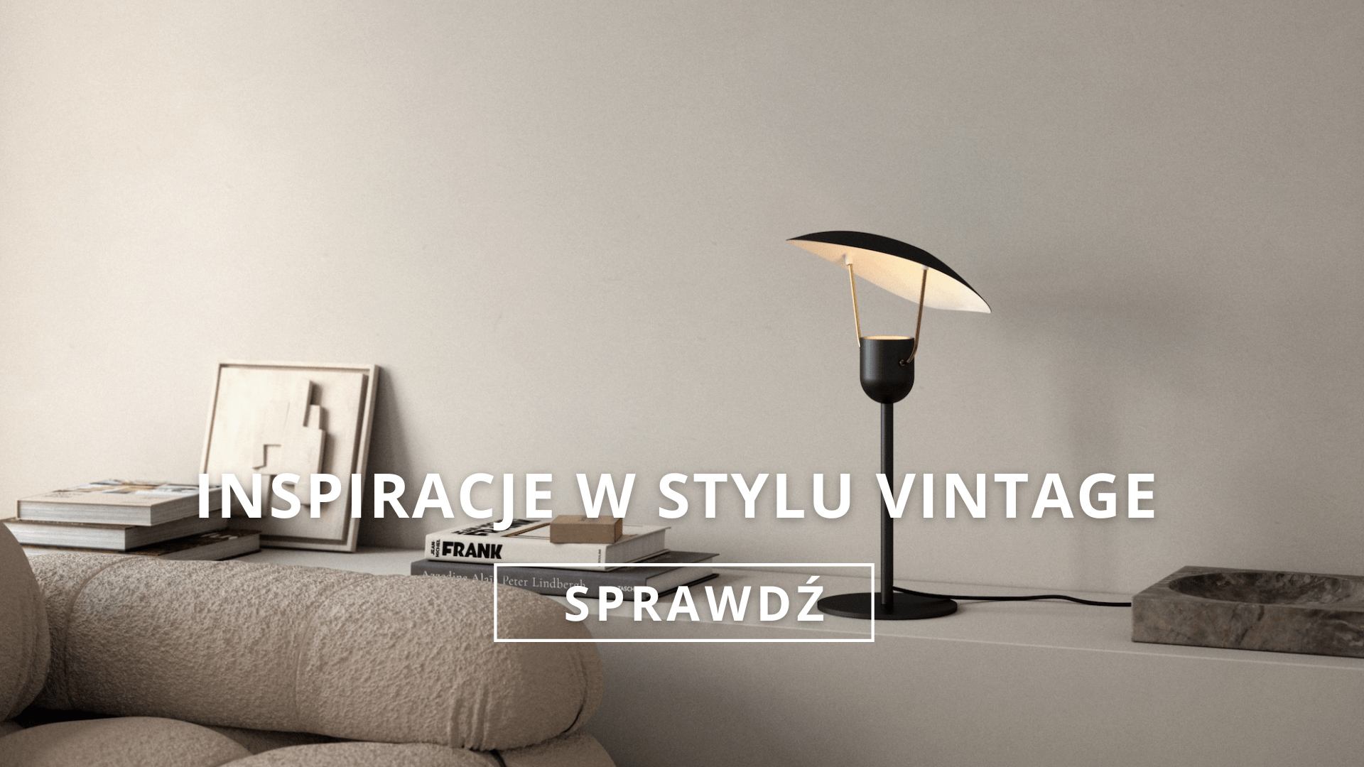 lampa w stylu vintage klosz światło odbite